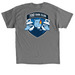 Blue Rhino 700 Tank Club (2026), a Charcoal Classic Unisex Tee (back-view)
