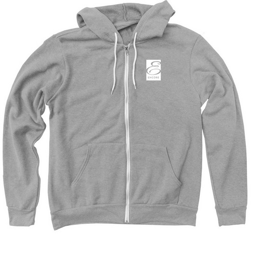 Youth Big Band - Zip-Up Hoodie, a Athletic Heather Zip Up Hoodie