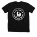FPCG - White Logo Apparel, a Solid Black Blend Premium Unisex Tee