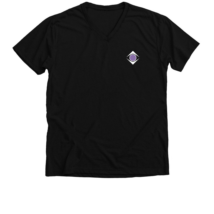Irlen Syndrome Foundation, a Solid Black Blend Premium V-Neck Tee
