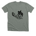 Trail of Angels Collection, a Deep Heather Premium Unisex Tee