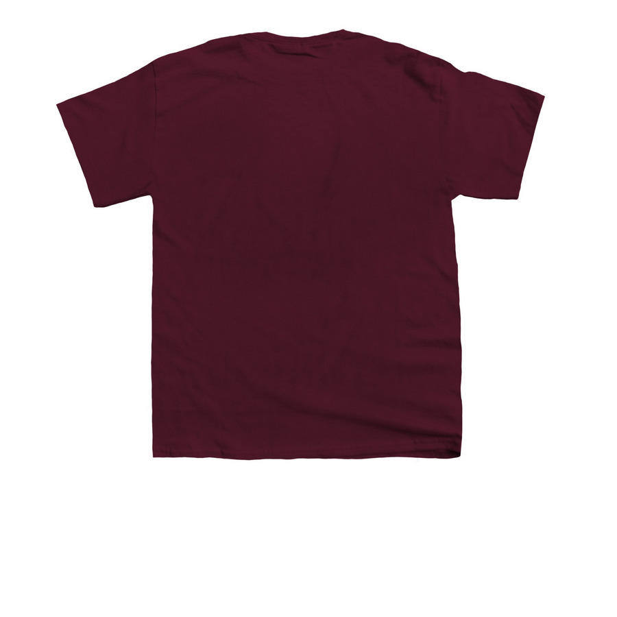 CCHS (Champaign County Holiday Spirit), a Maroon Youth Unisex Tee (back-view)