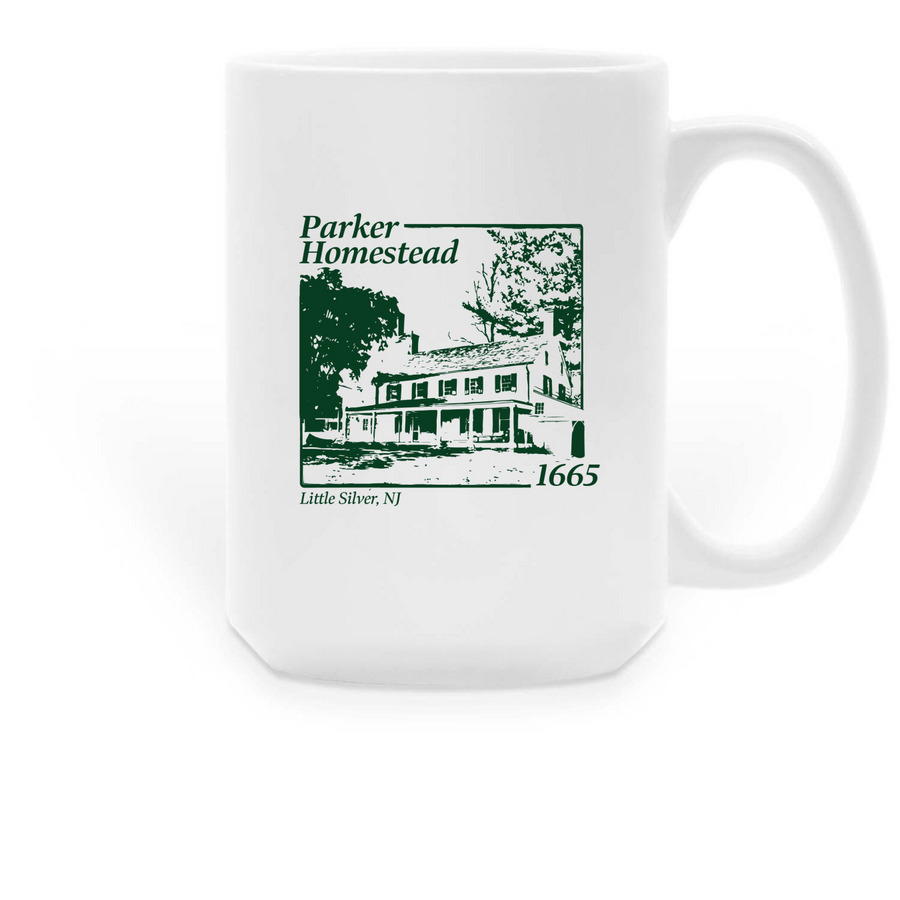 Parker Homestead Mug, a White Large Coffee Mug