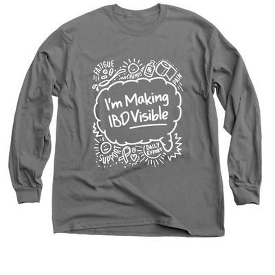 Making #IBDVisible, a Charcoal Classic Long Sleeve Tee