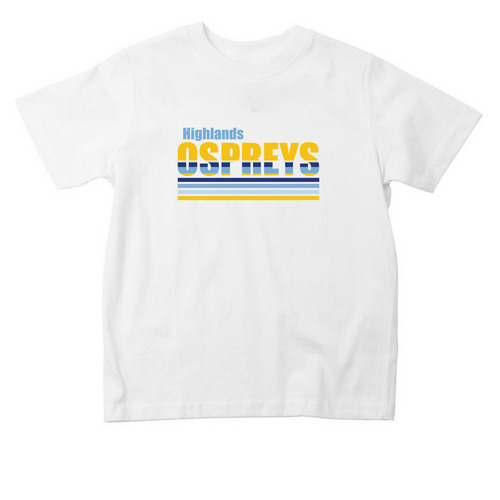 Toddler Osprey Stripe Shirt, a White Toddler Tee