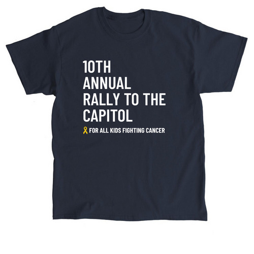 Rally to the Capitol, a Navy Classic Unisex Tee