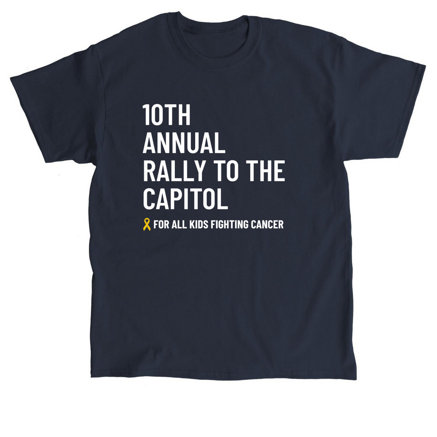 Rally to the Capitol, a Navy Classic Unisex Tee