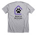 RESCUE, a Athletic Heather Premium Unisex Tee (back-view)