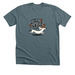The little legs club, a Heather Slate Premium Unisex Tee