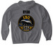 RYAN, a Charcoal Gildan Softstyle Pullover Hoodie (back-view)