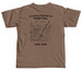 In Loving Memory of Dwight, a Espresso Comfort Colors Unisex Tee (back-view)