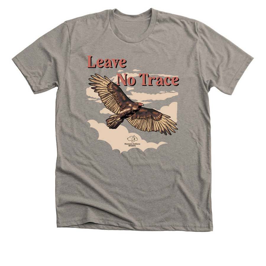 Leave No Trace, a Heather Stone Premium Unisex Tee