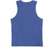 ADAD Classic Logo Tank Tops, a True Royal Premium Cotton Tank (back-view)