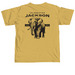 Jackson's 50th, a Mustard Comfort Colors Unisex Tee (back-view)