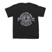 Team Lincoln PD - Police Unity Tour, a Black Youth Unisex Tee (back-view)
