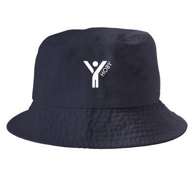 HOBY Bucket Hat, a Navy Printed Bucket Hat