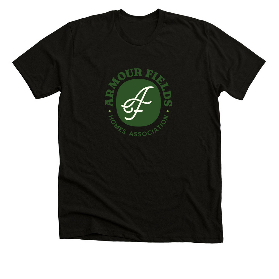AFHA shirt / pullover, a Black Heather Premium Unisex Tee