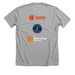 Cherry Hill Dryland Dash 2026, a Athletic Heather Premium Unisex Tee (back-view)