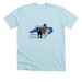 Bears to Butterflies - Protect NC Wildlife, a Heather Ice Blue Premium Unisex Tee