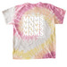 MOMS Club Shirt, a Desert Rose Classic Tie Dye Tee (back-view)