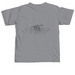 Kayaking away, a Granite Comfort Colors Unisex Tee (back-view)