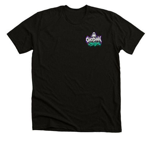 Graffiti-1, a Solid Black Blend Premium Unisex Tee