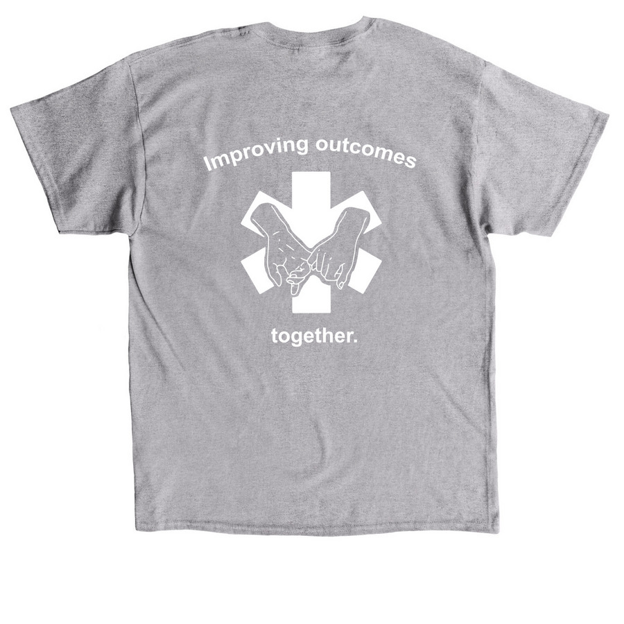 EMS Week, a Sport Grey Classic Unisex Tee (back-view)
