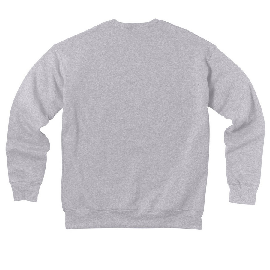 Minimalist Maris, a Athletic Heather Premium Drop Shoulder Sweatshirt (back-view)