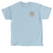 Travel Tee, a Light Blue Classic Unisex Tee