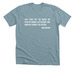 James Baldwin Tee, a Heather Blue Lagoon Premium Unisex Tee