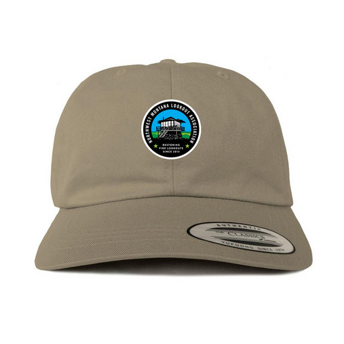 Hats, a Khaki Printed Classic Baseball Cap