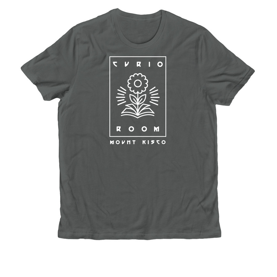Curio Room Shirts Dark, a Terrain Grey Allmade Organic Cotton Unisex Tee