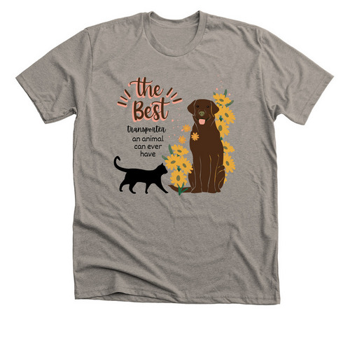 Transporter T-Shirt!, a Heather Stone Premium Unisex Tee