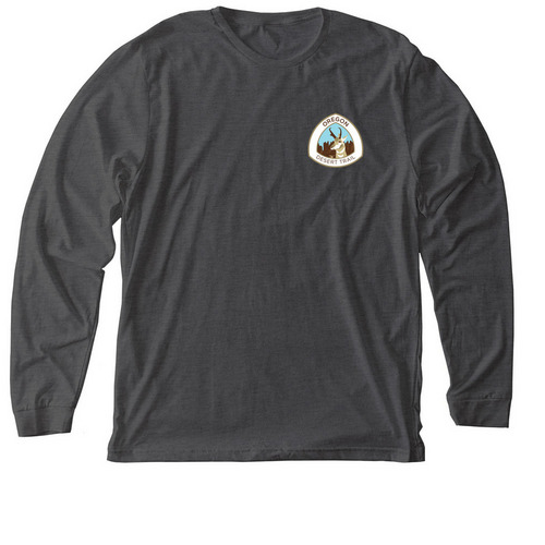 ODT - Get ONDA Trail, a Dark Grey Heather Premium Long Sleeve Tee
