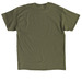 Basic Logo Tee, a Military Green Classic Unisex Tee (back-view)