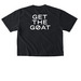 Fall 2026 W Boxy T, a Black Comfort Colors Boxy Tee (back-view)