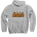 Be Part Of The GODS, a Sport Grey Pullover Hoodie (back-view)