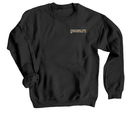 Younglife Crewneck, a Black Crewneck Sweatshirt