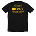 PASC Southwest Region, a Solid Black Blend Premium Unisex Tee (back-view)