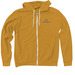 Yona, a Heather Mustard Zip Up Hoodie