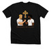 Brothers in Christ..., a Solid Black Blend Premium Unisex Tee