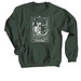 The Reader Tarot pt2, a Forest Crewneck Sweatshirt