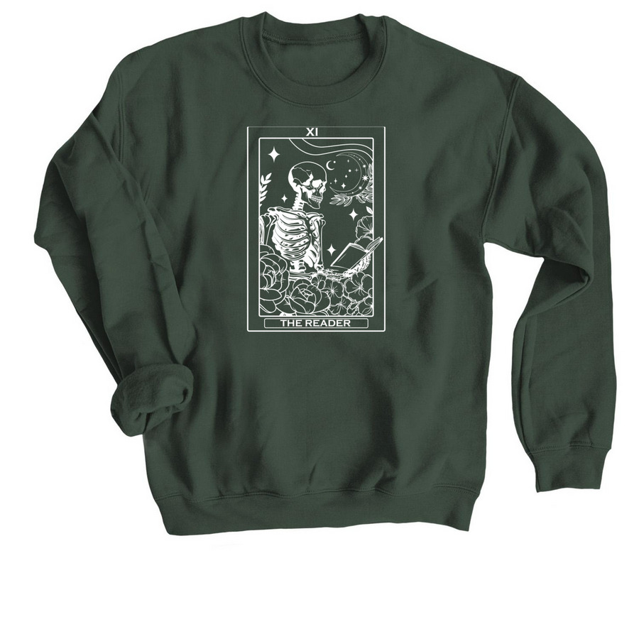 The Reader Tarot pt2, a Forest Crewneck Sweatshirt