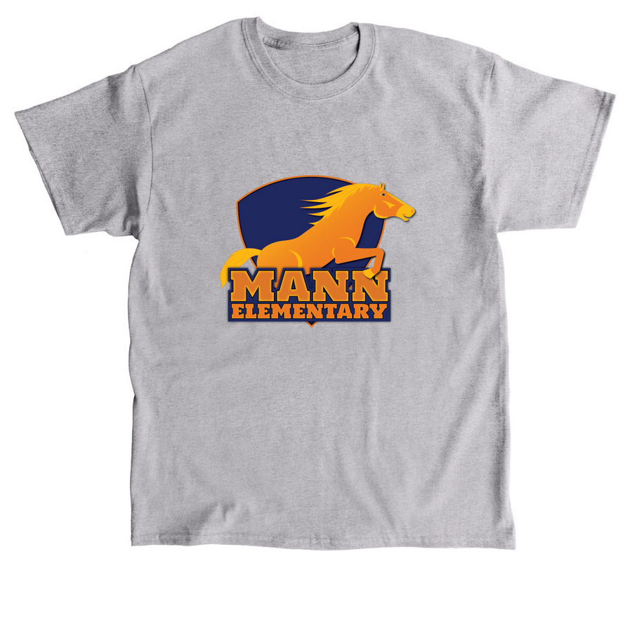 Adult Mann School Gear, a Sport Grey Classic Unisex Tee
