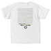 2026 Childhood Cancer Awareness&nbsp;, a White Classic Unisex Tee (back-view)