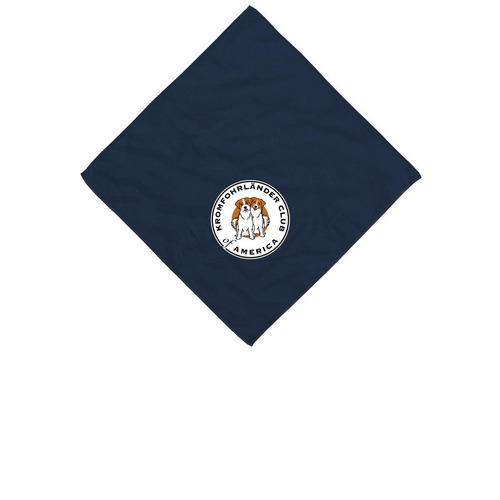 Bandanas, a Navy Cotton Bandana
