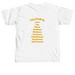 The Fruit of the Spirit's not a Coconut, a White Comfort Colors Unisex Tee (back-view)