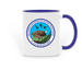 Don Edwards SF Bay NWR Mug, a Dark Blue Two-Tone Ceramic Mug