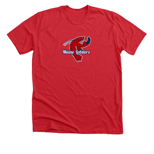 Maine Lobsters, a Heather Red Premium Unisex Tee