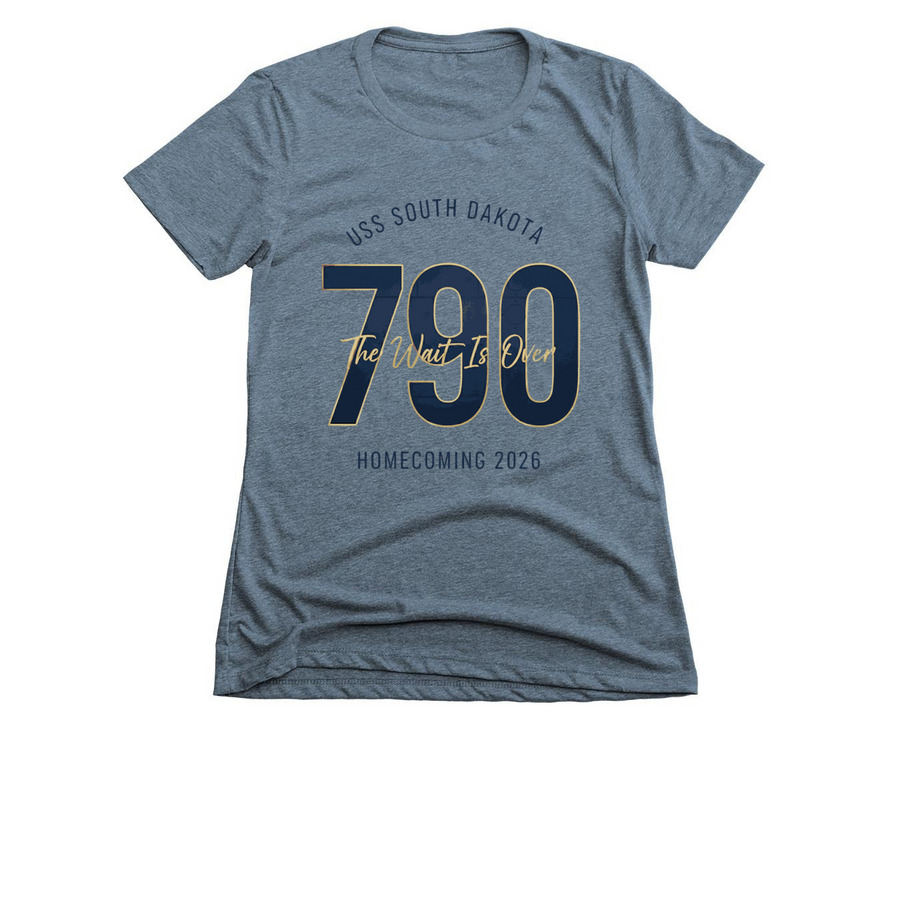 2026 Homecoming Design, a Indigo Women's Slim Fit Tee